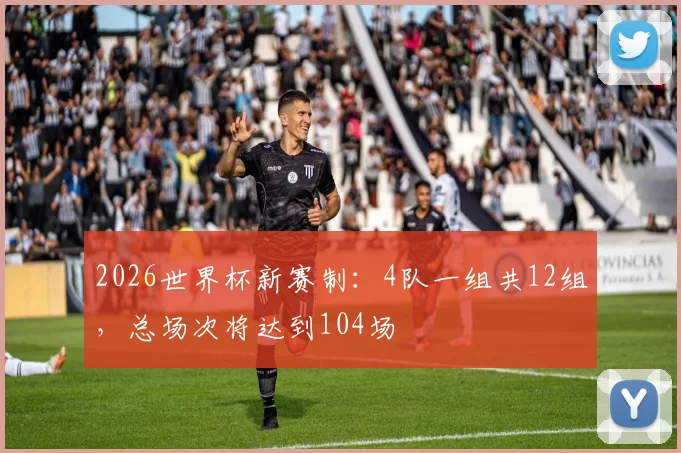 2026世界杯新赛制：4队一组共12组，总场次将达到104场
