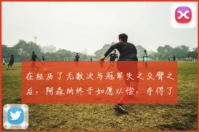 在经历了无数次与冠军失之交臂之后，阿森纳终于如愿以偿，夺得了英超联赛冠军。